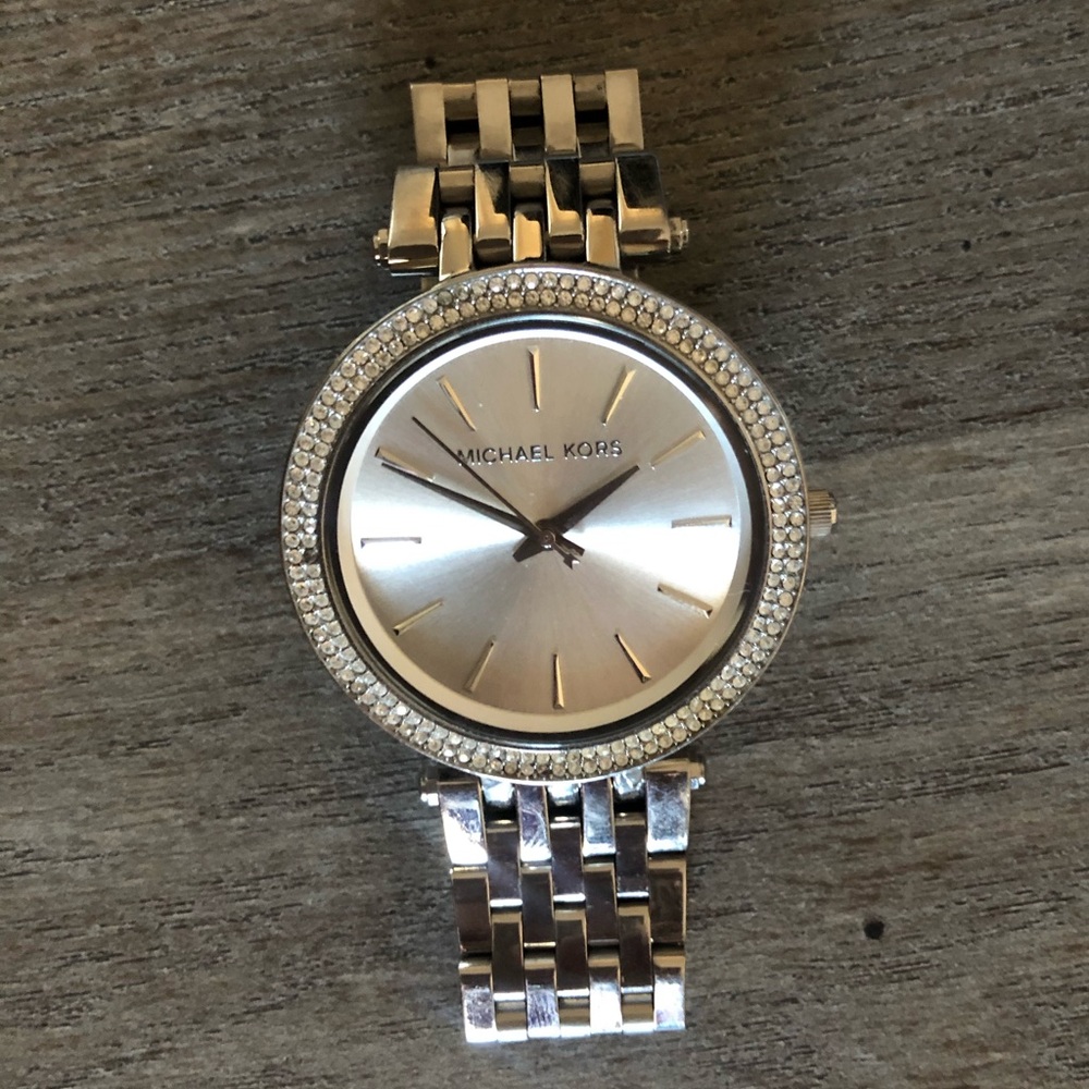 MICHAEL KORS Darci Silver-Tone Watch